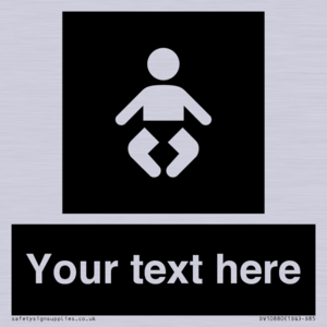 Custom information: black panel baby change